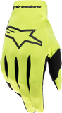 Youth Radar Gloves Yellow Fluo/Black Lg