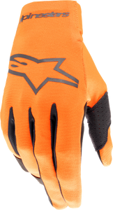 Youth Radar Gloves Hot Orange/Black Sm