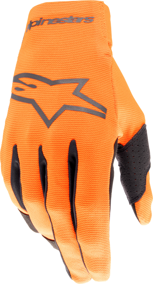 Youth Radar Gloves Hot Orange/Black Sm