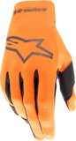 Youth Radar Gloves Hot Orange/Black Sm