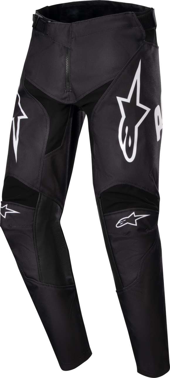 Youth Racer Hana Pants Black/White Sz 24