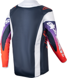 Youth Racer Hoen Jersey Light Grey/Hot Orange/Black Sm