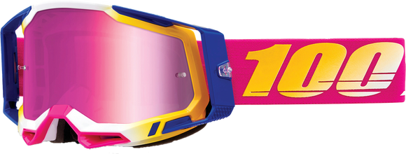 Racecraft 2 Goggle Mission Mirror Pink Lens