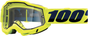 Accuri 2 Enduro Moto Goggle Fluo Yellow Clear Lens