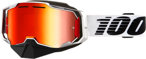 Armega Snowmobile Goggle Lightsaber Mirror Red Lens