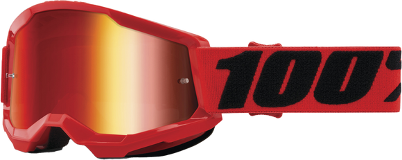 Strata 2 Junior Goggle Red Mirror Red Lens