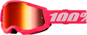 Strata 2 Goggle Pink Mirror Red Lens