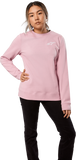 Womens Ageless Chest Crew Fleece Pink Lg