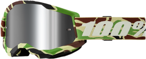 Strata 2 Goggle War Camo Mirror Silver Lens