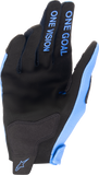 Youth Radar Gloves Light Blue/Black Yxs