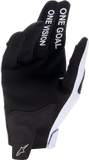 Youth Radar Gloves Haze Grey/Black Sm