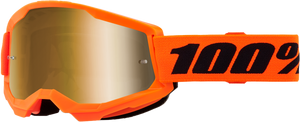 Strata 2 Junior Goggle Neon Orange Mirror Gold Lens