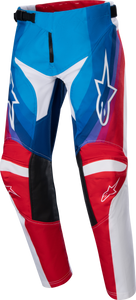 Youth Racer Pneuma Pants Blu/Mars Red/White Sz 28