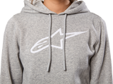 Womens Ageless V2 Hoodie Grey Heather Lg