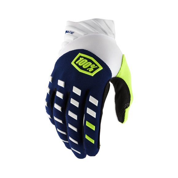 Airmatic Gloves Navy/White Sm