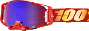 Armega Goggle Nuketown Mirror Red/Blue Lens