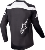 Youth Racer Hana Jersey Black/White Lg