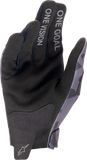 Youth Radar Gloves Magnet/Silver Lg