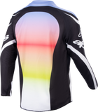 Youth Racer Semi Jersey Black/Multi Color Ym