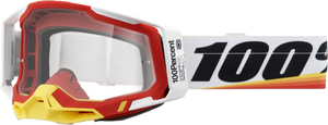 Racecraft 2 Goggle Arsham Red Clear Lens