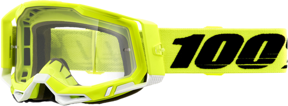 Racecraft 2 Goggle Yellow Clear Lens