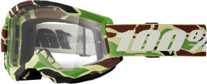 Strata 2 Goggle War Camo Clear Lens