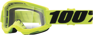 Strata 2 Junior Goggle Fluo Yellow Clear Lens