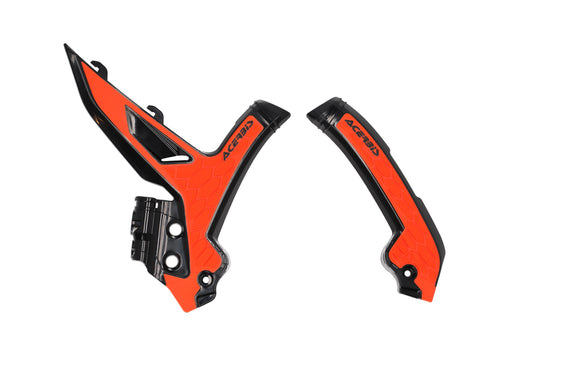 X Grip Frame Guard Ktm Black/Orange