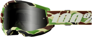 Strata 2 Sand Goggle War Camo Smoke Lens