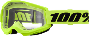 Strata 2 Junior Goggle Neon Yellow Clear Lens