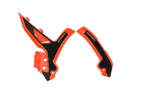 X Grip Frame Guard Ktm Orange/Black