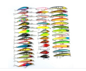 20pc Multi-Color Fishing Bait