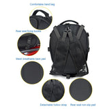 Multi-functional waterproof motorcycle tail bag