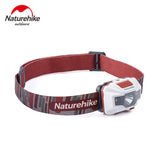 Naturehike Lightweight lithium battery usb charging head lamp highlight waterproof outdoor led night fishing head light headlamp