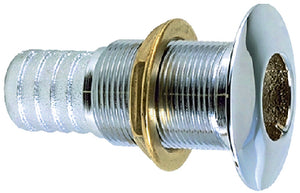 1-1/8  CHR THRU-HULL F/HOSE