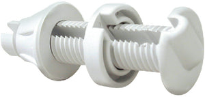 1" CABLE THRU-HULL WHITE