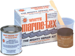 1 LB. WHITE MARINE TEX KIT