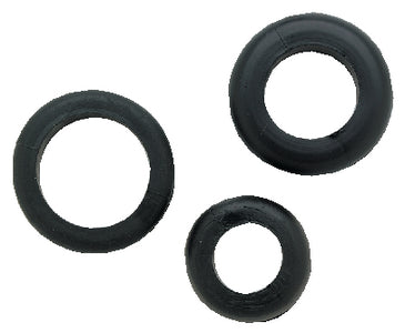 1/2  BLACK GROMMETS (5)