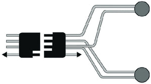 WISHBONE WIRE HARNESS - 25 FT