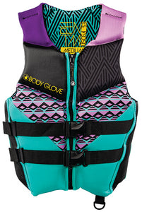 WOMENS PHANTOM PFD AQUA/PRP L