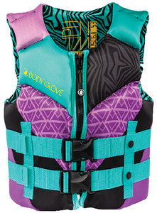 YOUTH PHANTOM PFD AQUA/PURPLE