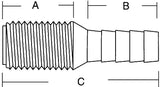 1 1/8 HOSE ADAPTER