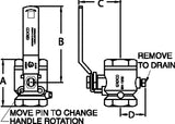 1-1/4 BRONZE FF BALL VALVE