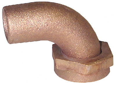 1  90 DEG. BRONZE TAIL PIECE