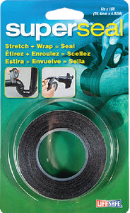 1"X16' SUPER SEAL TAPE BLACK