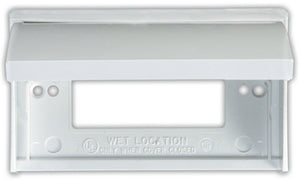 WP GFCI OUTLET COVER PW