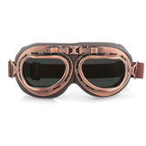 Retro Steampunk Copper Motorcycle Goggles