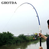 Stainless Steel Automatic Fishing Rod Without Reel