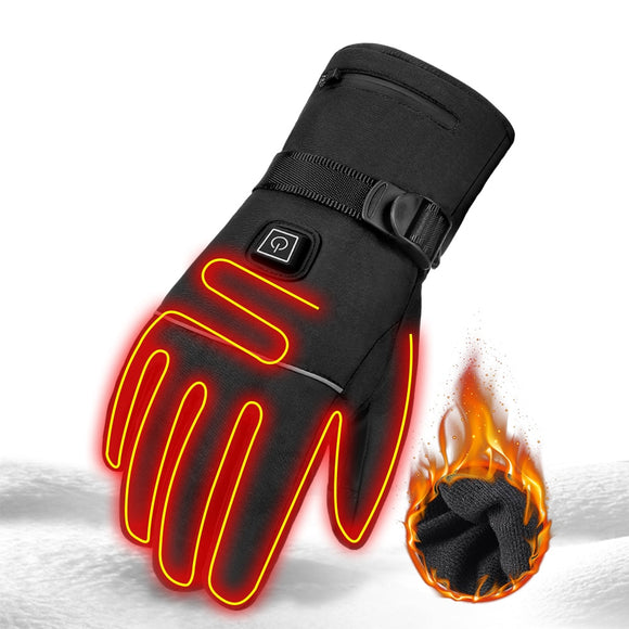 Waterproof + Heated Motorcycle Gloves