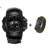 LED Military Sports Watch